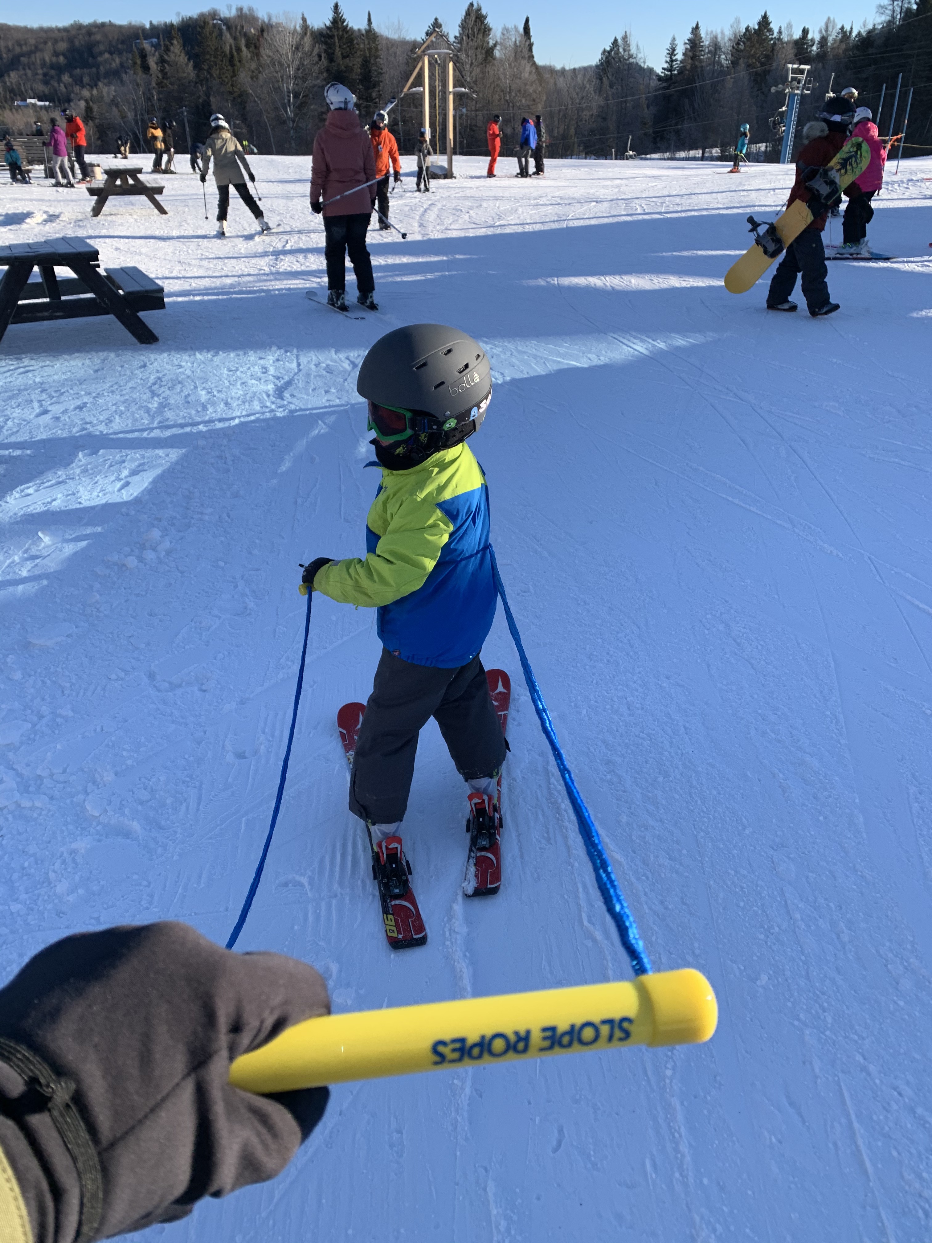 Slope Ropes Review – With a Snowboard – The Snowboard Mom
