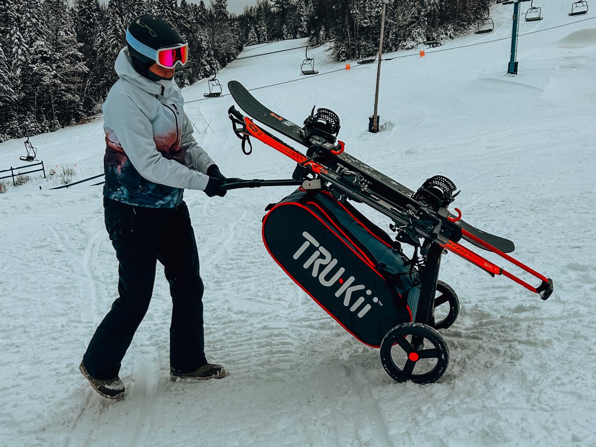 The Absolute Best Family Ski Gear Mover: TRU-Kii Travel System